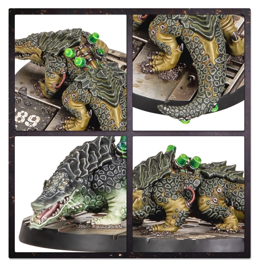 Warhammer Necromunda - Goliath Forge Bosses & Sumpkrocs Miniatures Games Workshop 