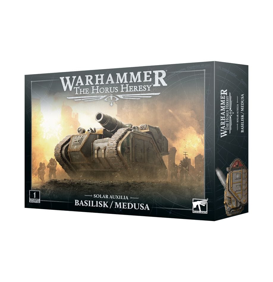 Warhammer The Horus Heresy - Solar Auxilia: Basilisk / Medusa Miniatures Games Workshop