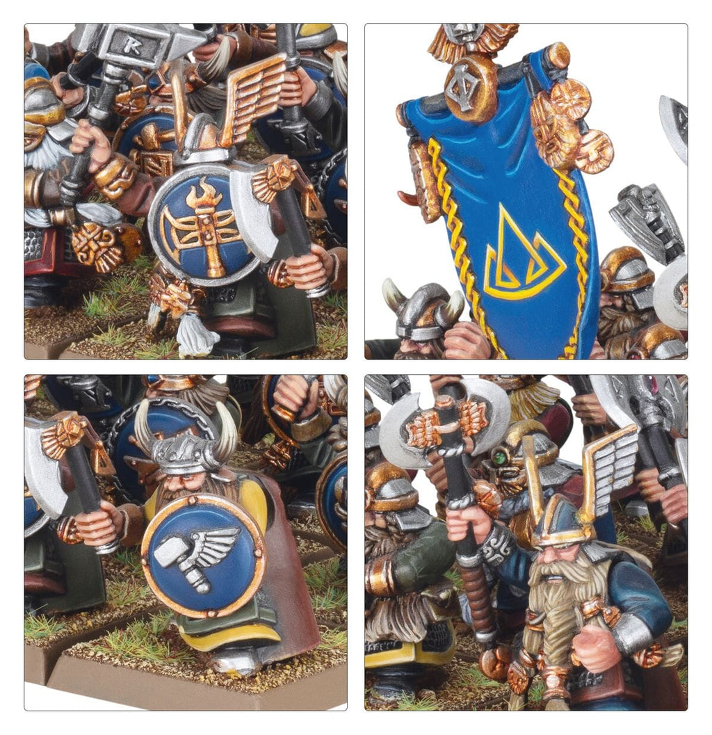 Warhammer the Old World: Dwarfen Mountain Holds Battalion Miniatures Games Workshop