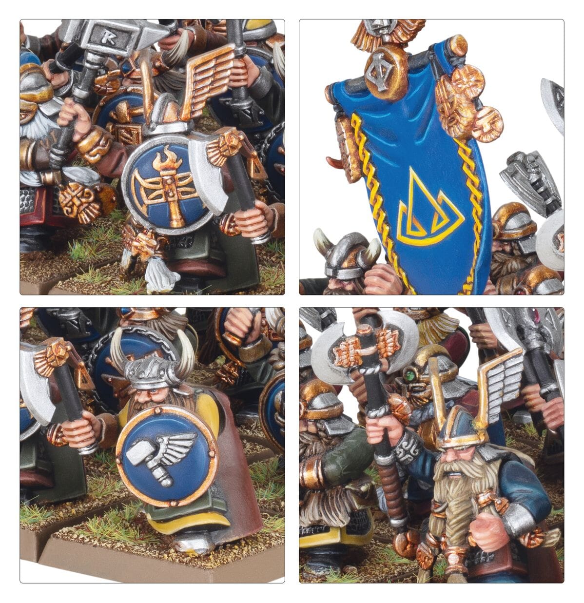 Warhammer the Old World: Dwarfen Mountain Holds Battalion Miniatures Games Workshop