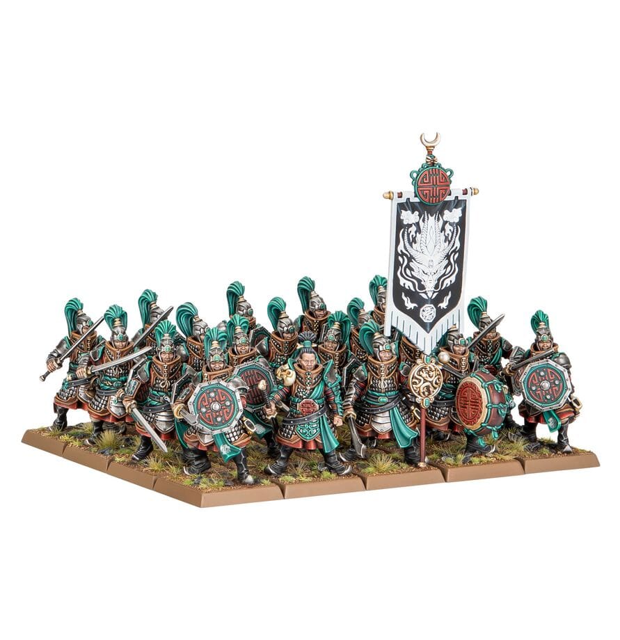 Warhammer the Old World: Grand Cahay Battle March Army Miniatures Games Workshop 