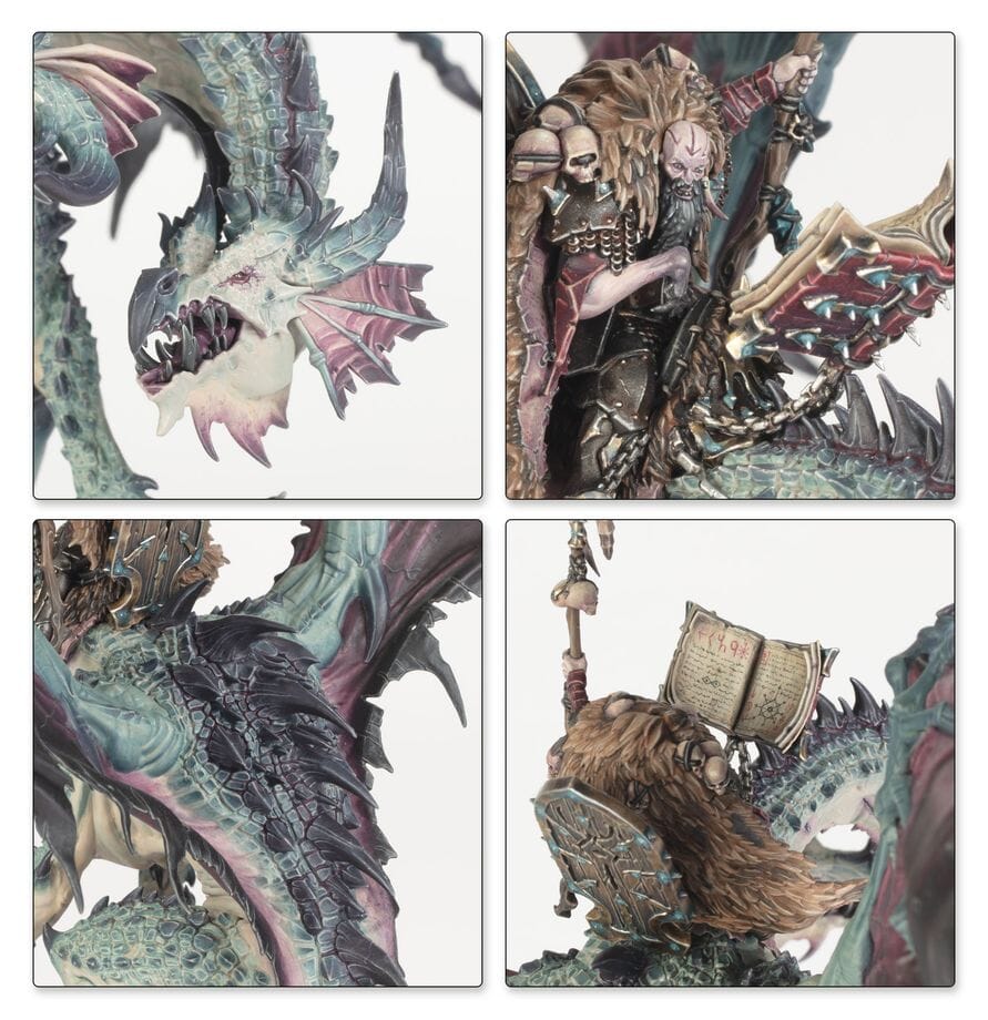 Warhammer the Old World: Lord on Chaos Dragon Miniatures Games Workshop 