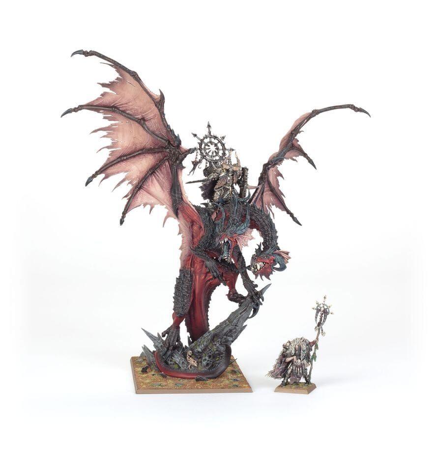 Warhammer the Old World: Lord on Chaos Dragon Miniatures Games Workshop 