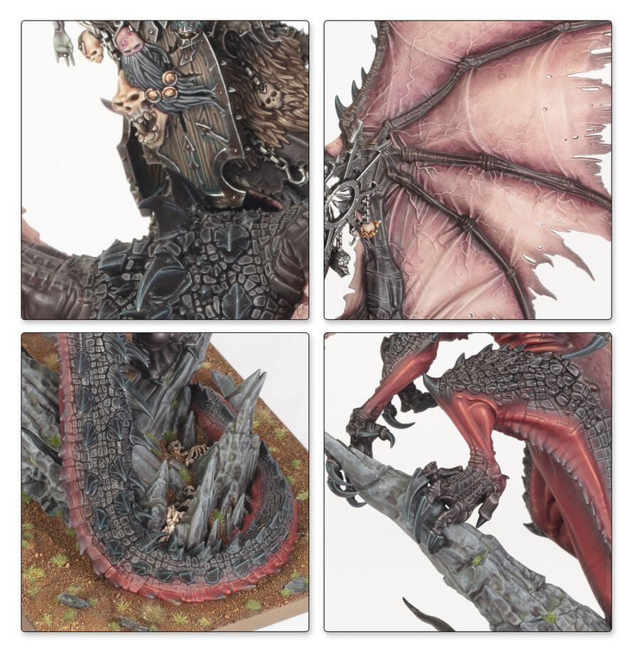 Warhammer the Old World: Lord on Chaos Dragon Miniatures Games Workshop 