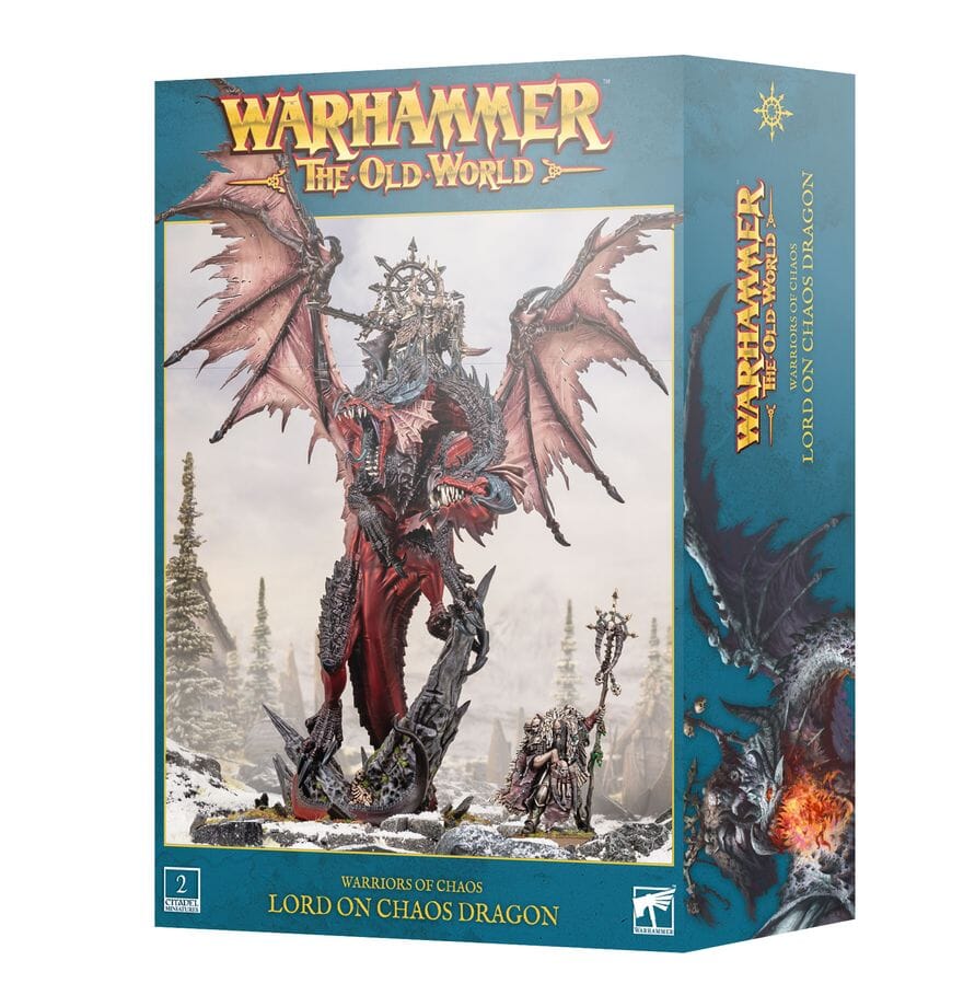 Warhammer the Old World: Lord on Chaos Dragon Miniatures Games Workshop 
