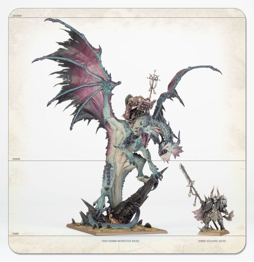 Warhammer the Old World: Lord on Chaos Dragon Miniatures Games Workshop 