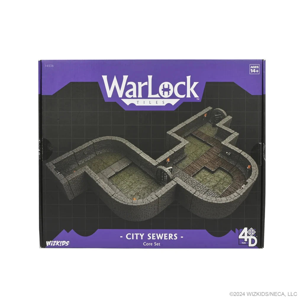 Warlock Tiles: City Sewers Core Set Miniatures Wizkids