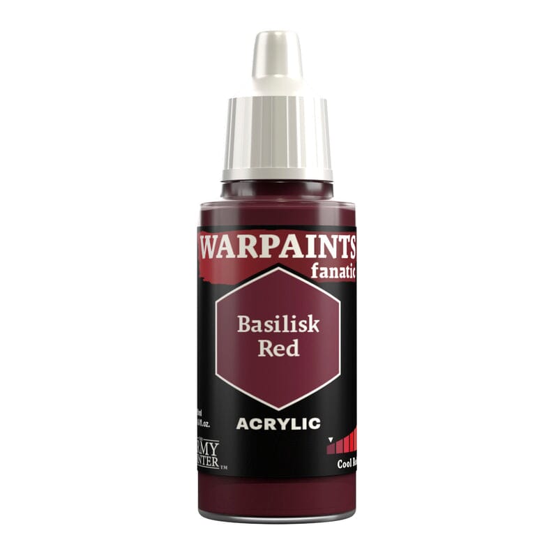 Warpaints Fanatic: Basilisk Red Paint The Army Painter