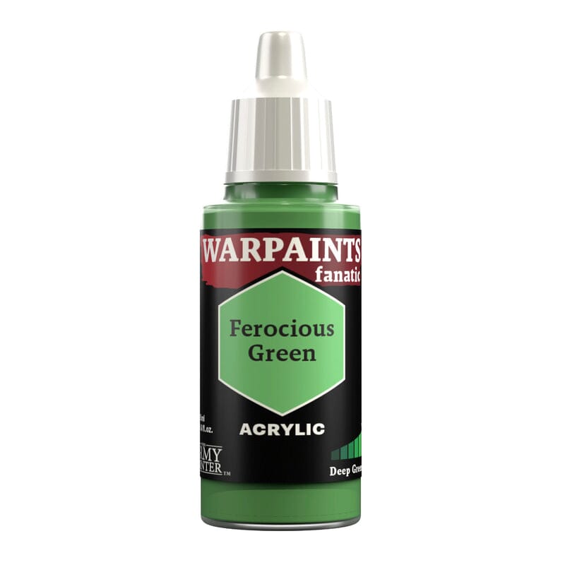 Warpaints Fanatic: Ferocious Green Paint The Army Painter