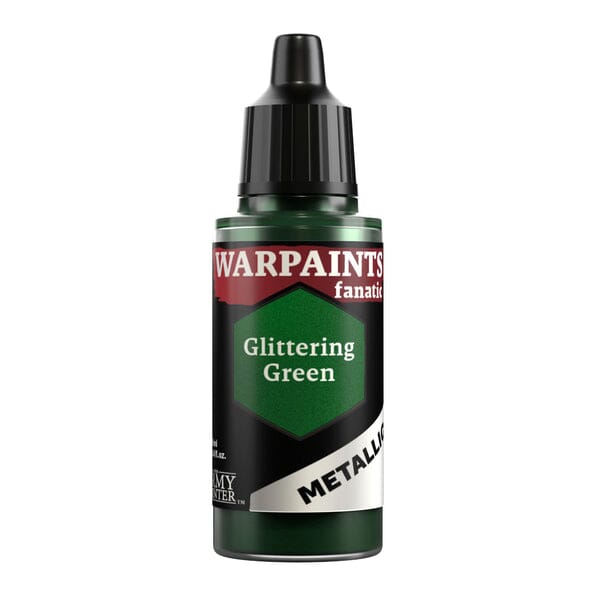 Warpaints Fanatic Metallic: Glittering Green Paint The Army Painter