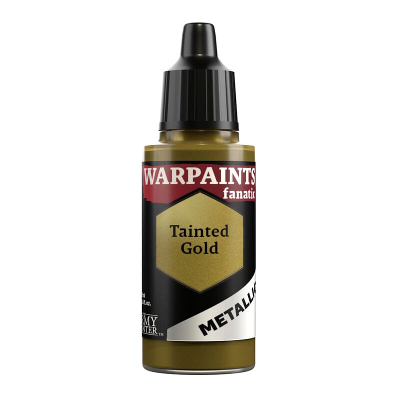 Warpaints Fanatic Metallic: Tainted Gold Paint The Army Painter