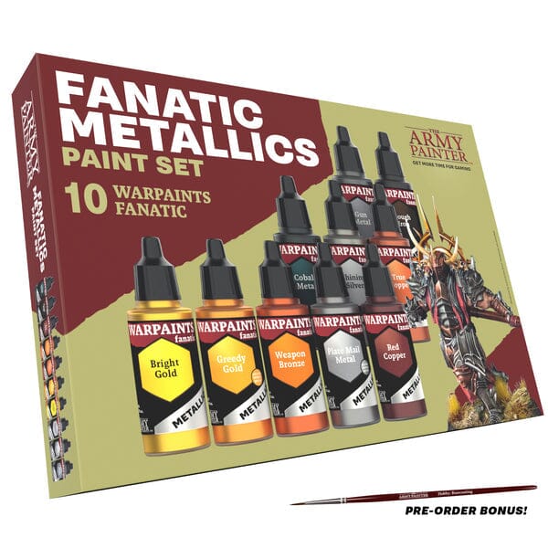 Warpaints Fanatic: Metallics Paint Set Paint The Army Painter