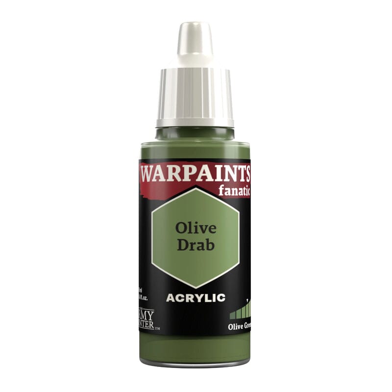 Warpaints Fanatic: Olive Drab Paint The Army Painter