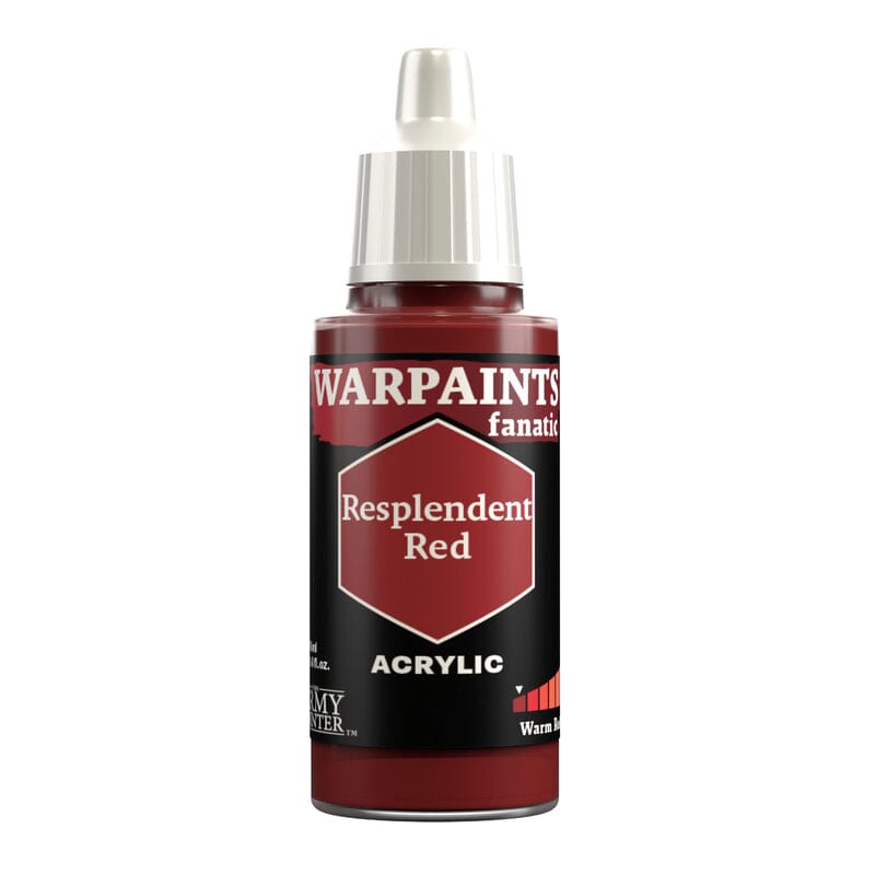 Warpaints Fanatic: Resplendent Red Paint The Army Painter