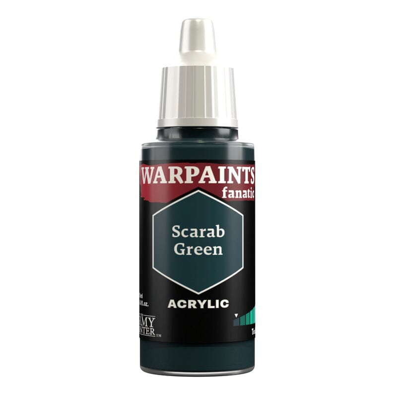 Warpaints Fanatic: Scarab Green Paint The Army Painter