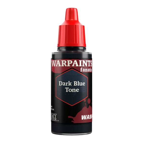 Warpaints Fanatic Wash: Dark Blue Tone Paint The Army Painter