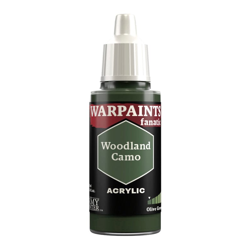 Warpaints Fanatic: Woodland Camo Paint The Army Painter