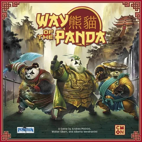 Way of the Panda Board Games CoolMiniOrNot 