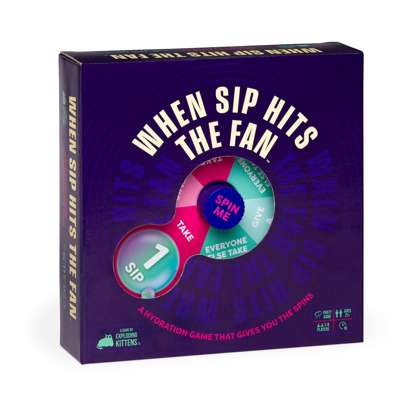 WHEN SIP HITS THE FAN EN Board Games Asmodee