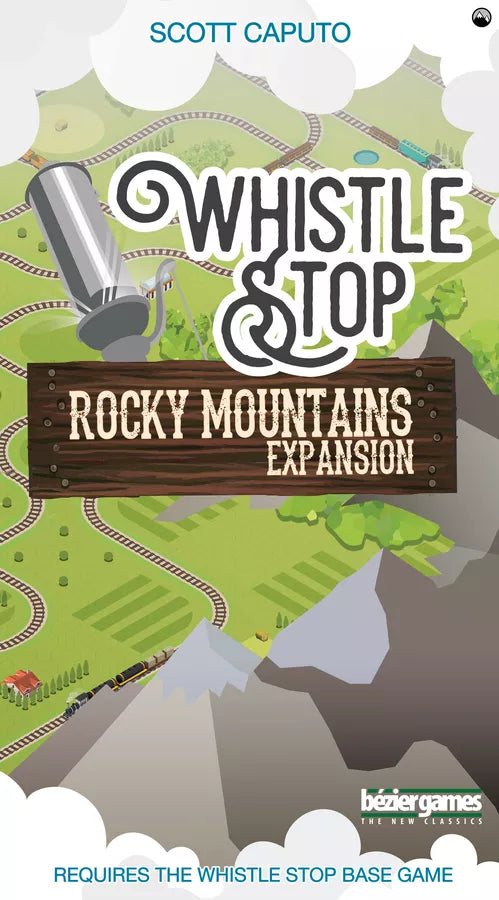 Whistle Stop: Rocky Mountains Expansion Board Games Bezier Games