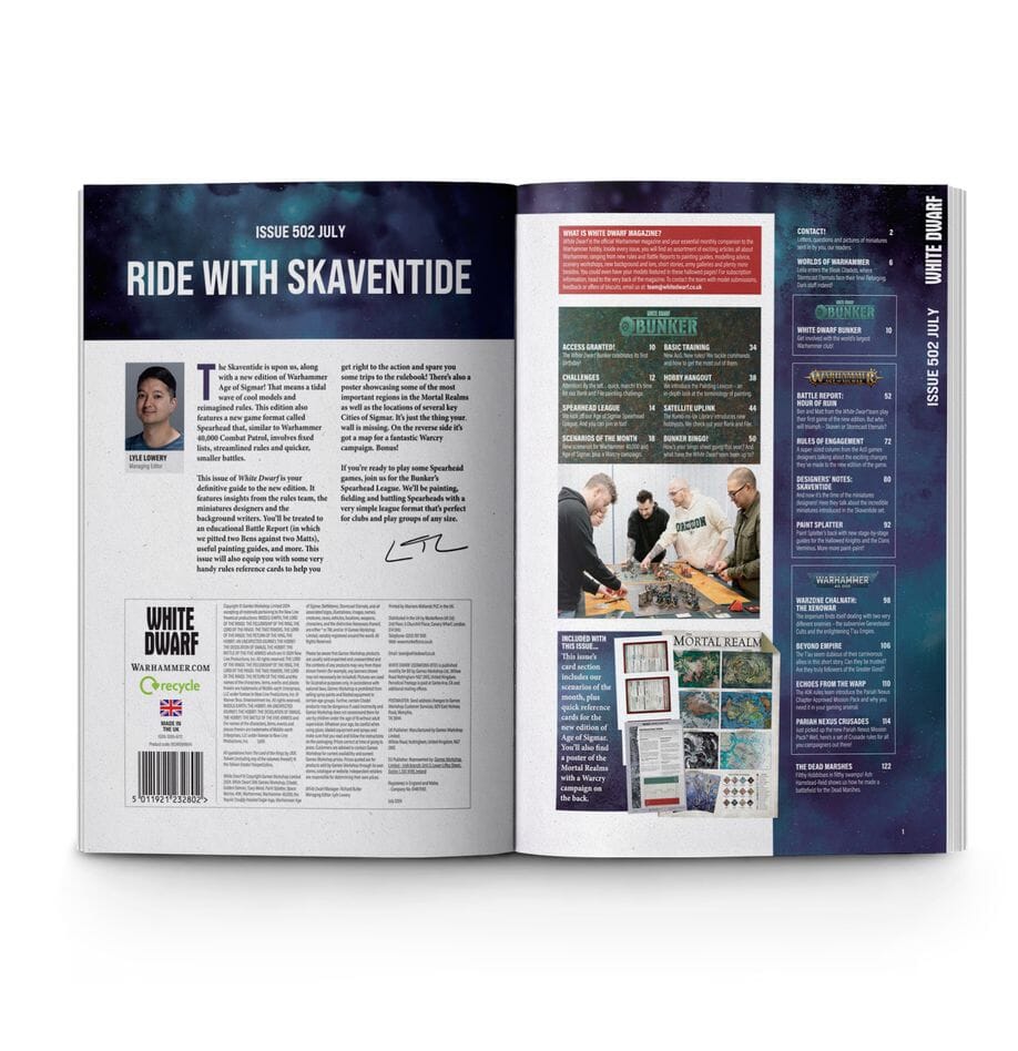 White Dwarf 502 Magazine Games Workshop