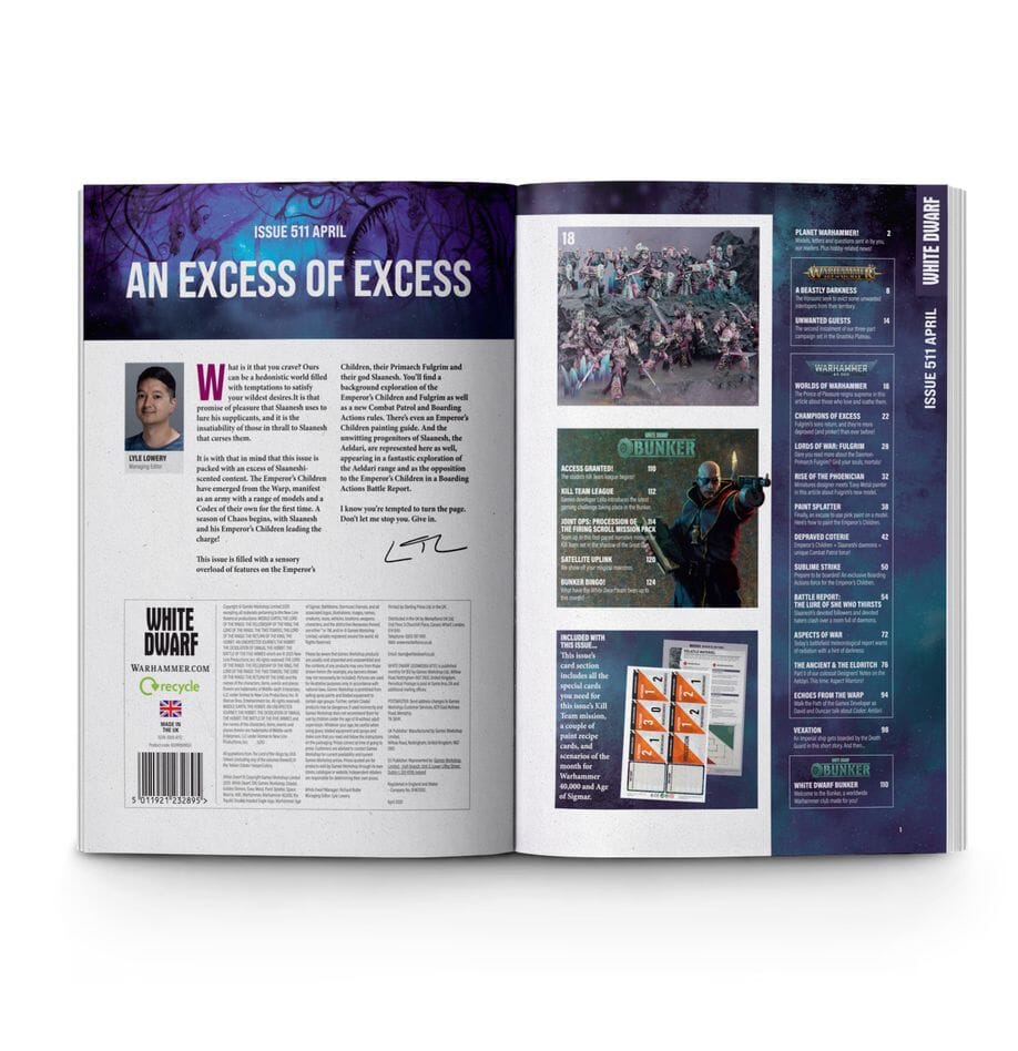 White Dwarf 511 Magazine Games Workshop