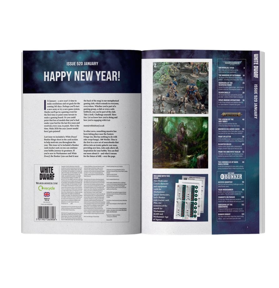 White Dwarf 520 Magazines Games Workshop 