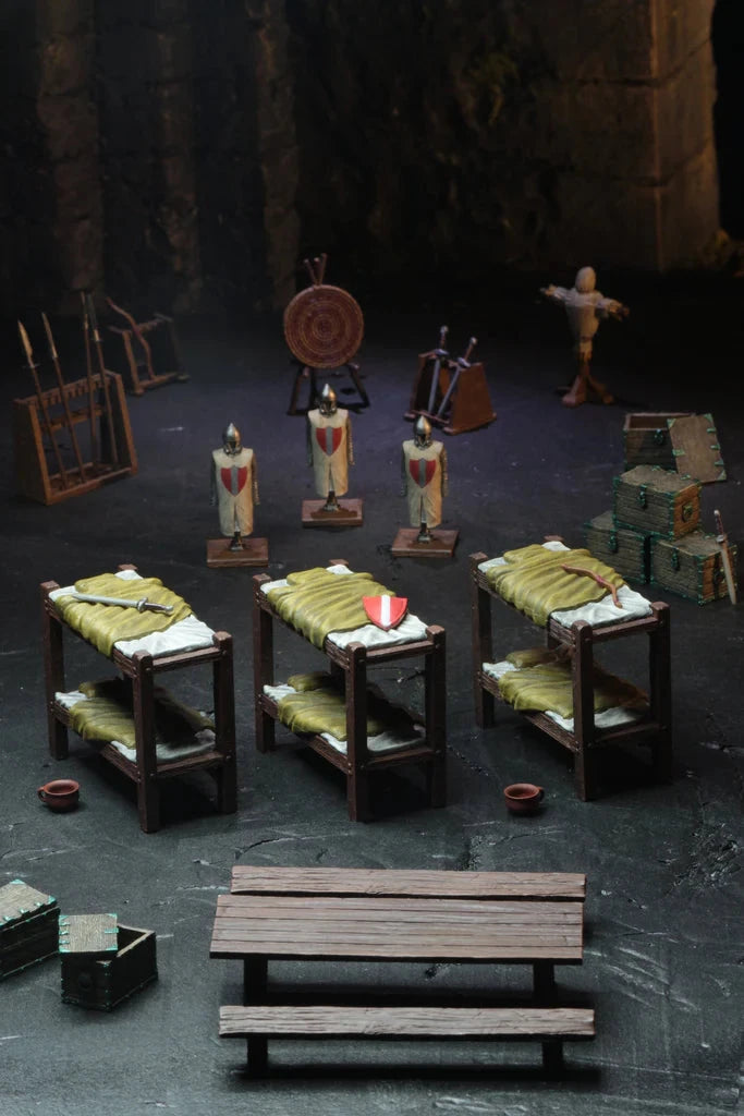 WizKids 4D Settings: Castle Barracks Miniatures Wizkids