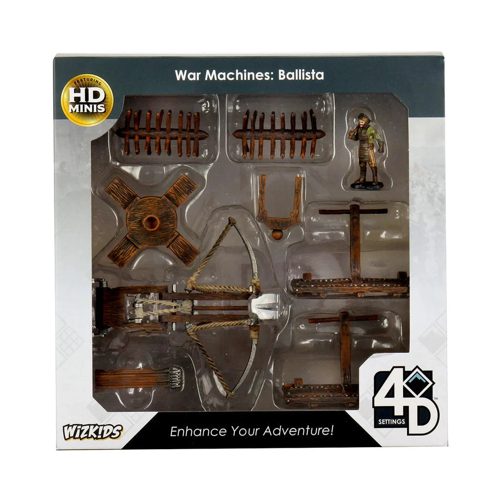 WizKids 4D Settings: War Machines: Ballista Miniatures Wizkids
