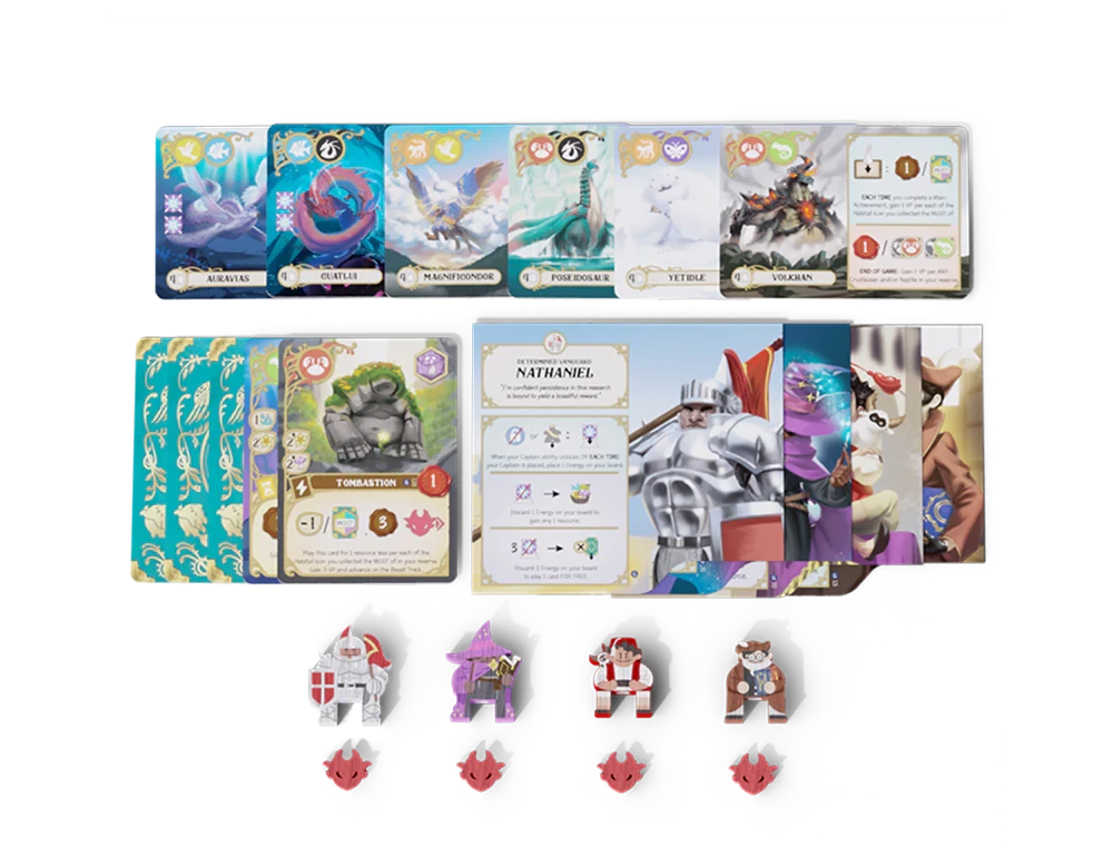 Wondrous Creatures Gargantuan Beasts Expansion Board Games Bad Comet