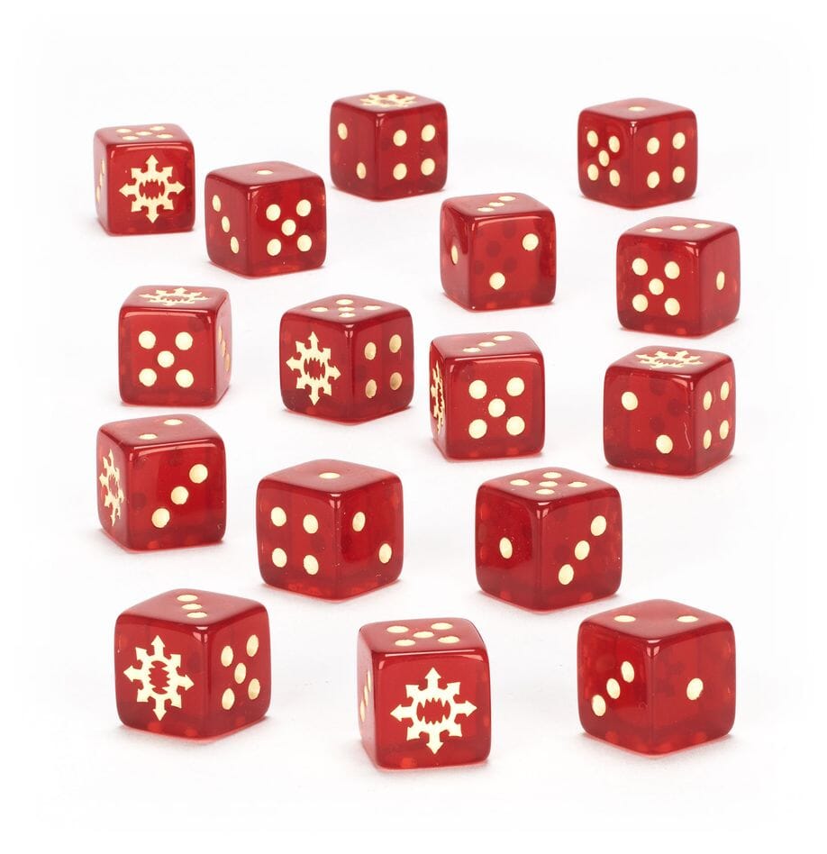 World Eaters Dice (2025) Dice Sets & Games Games Workshop
