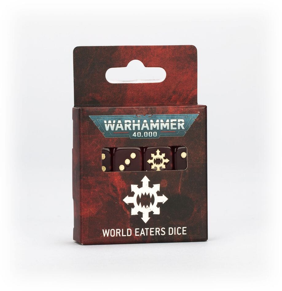 World Eaters Dice (2025) Dice Sets & Games Games Workshop