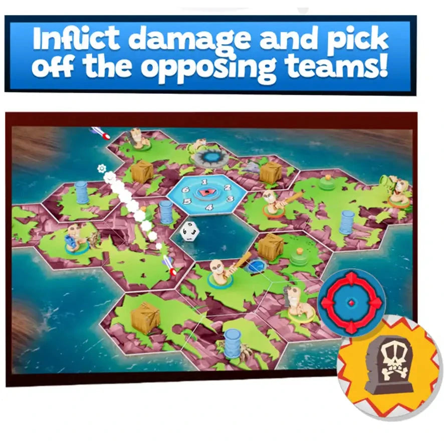 Worms: The Board Game (Mayhem Box) Board Games Mantic