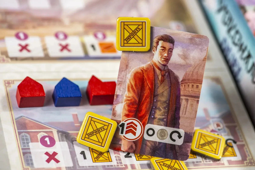 Yokohama Duel with 1st Player Token Bundle Board Games Synapses Games 
