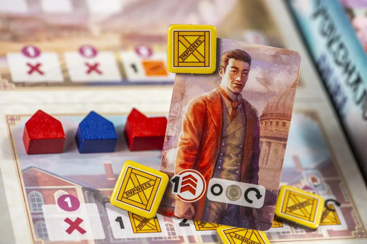 Yokohama Duel with 1st Player Token Bundle Board Games Synapses Games 