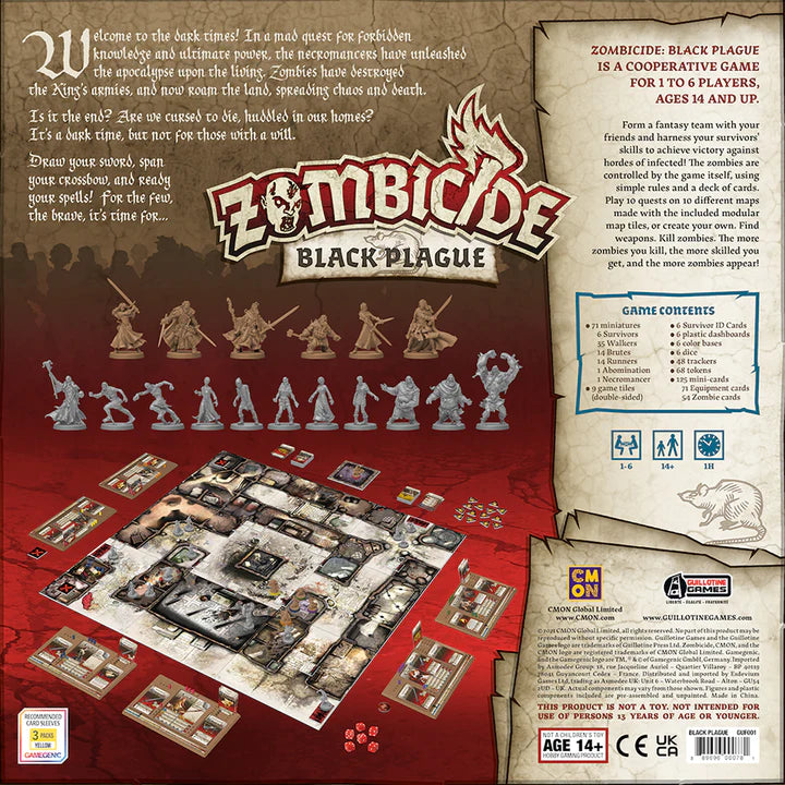 Zombicide: Black Plague Board Games CoolMiniOrNot