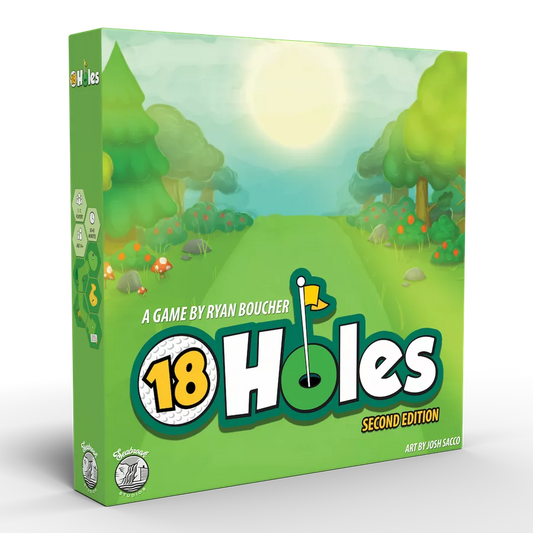 18 Holes Board Game Second Edition Board Games Seabrook Studios 