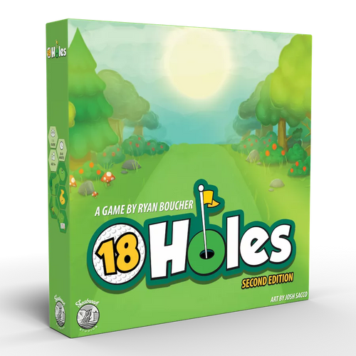 18 Holes Board Game Second Edition Board Games Seabrook Studios