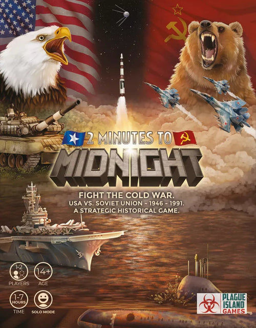 2 Minutes to Midnight Board Games Plague Island Games