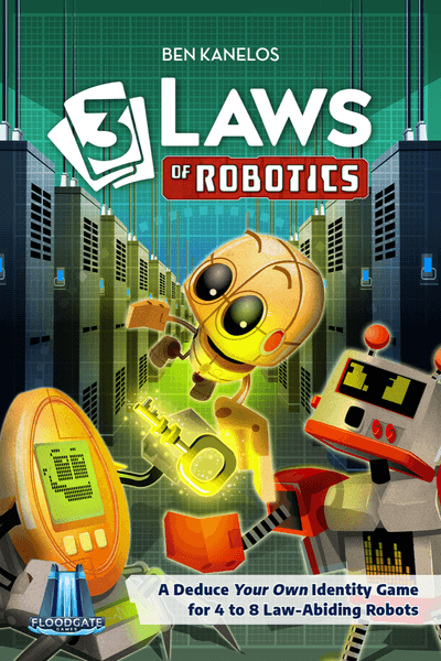 3 Laws of Robotics Board Game FLOODGATE GAMES