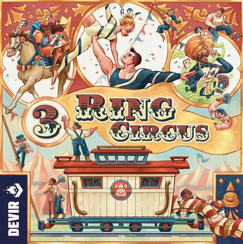 3 Ring Circus Board Games Devir