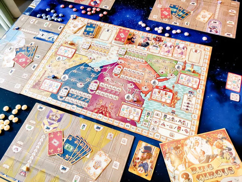 3 Ring Circus Board Games Devir