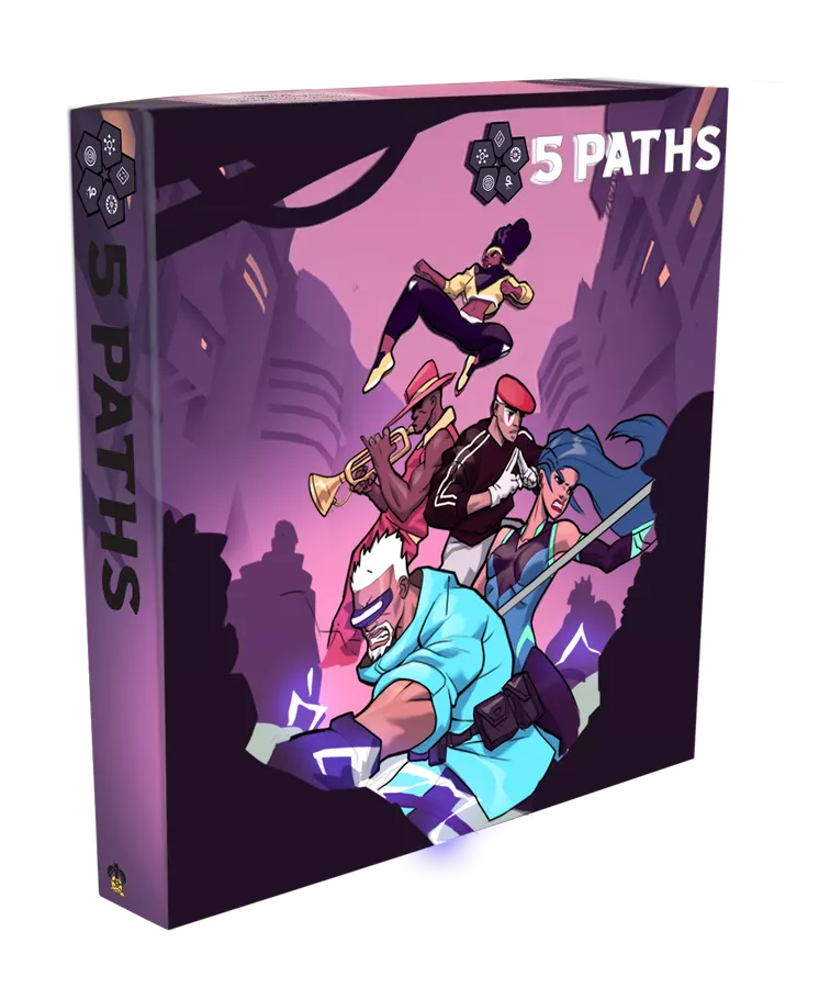 5 Paths: A Tactical Brawl Board Games Loamlight Entertainment