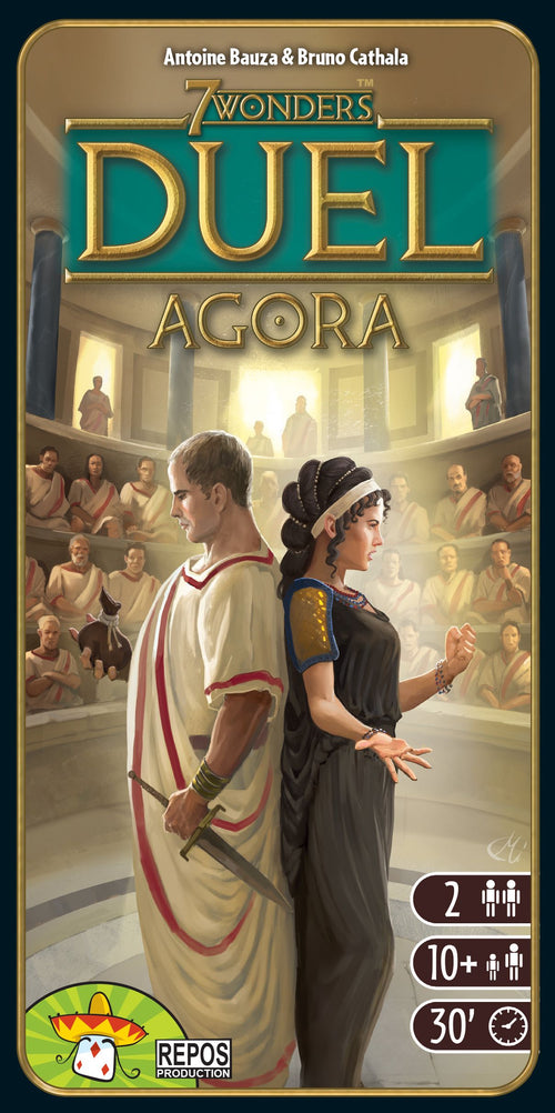 7 Wonders Duel: Agora Expansion Card Games Repos