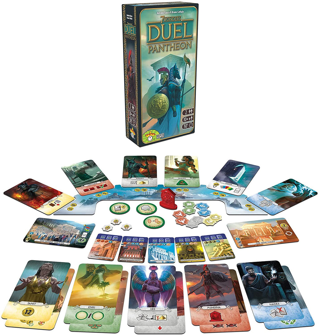 7 Wonders: Duel - Pantheon Expansion Board Game Repos