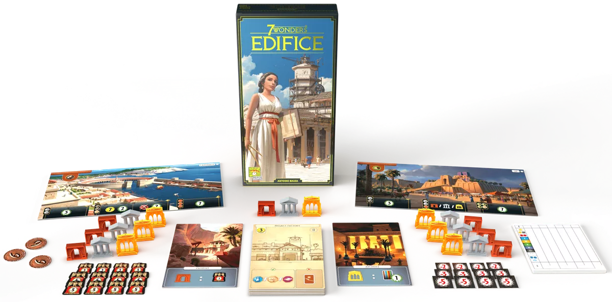 7 Wonders Second Edition - Edifice Card Games Repos 