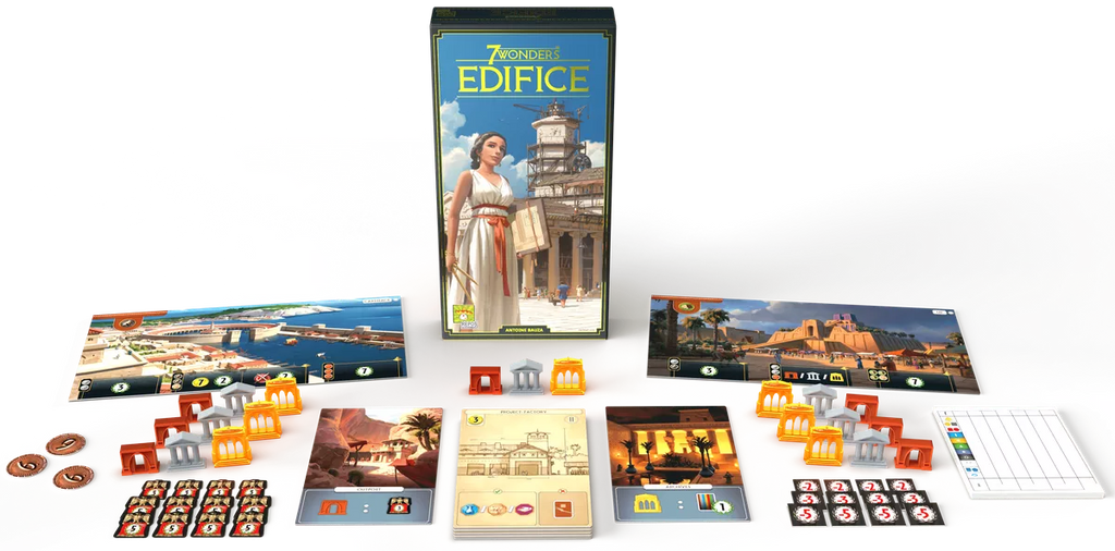 7 Wonders Second Edition - Edifice Card Games Repos