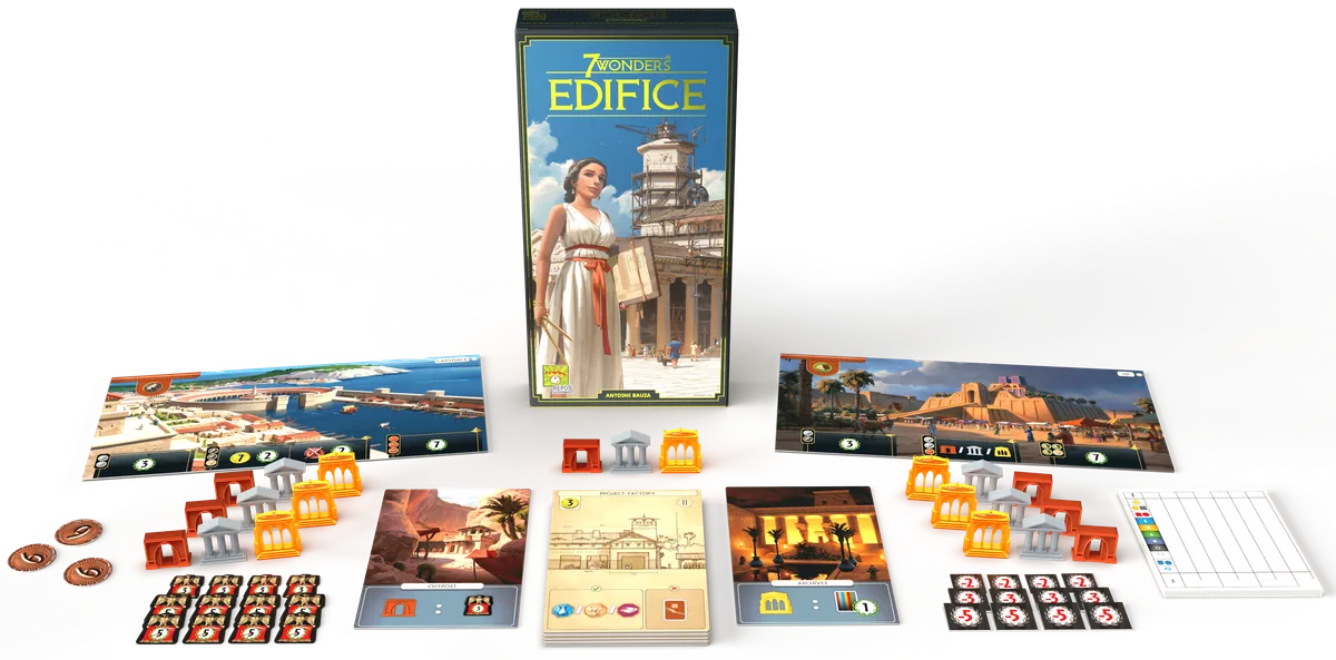 7 Wonders Second Edition - Edifice Card Games Repos