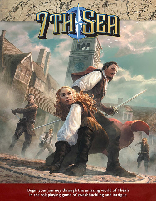 7th Sea RPG: 2nd Edition - Core Rulebook RPG Chaosium