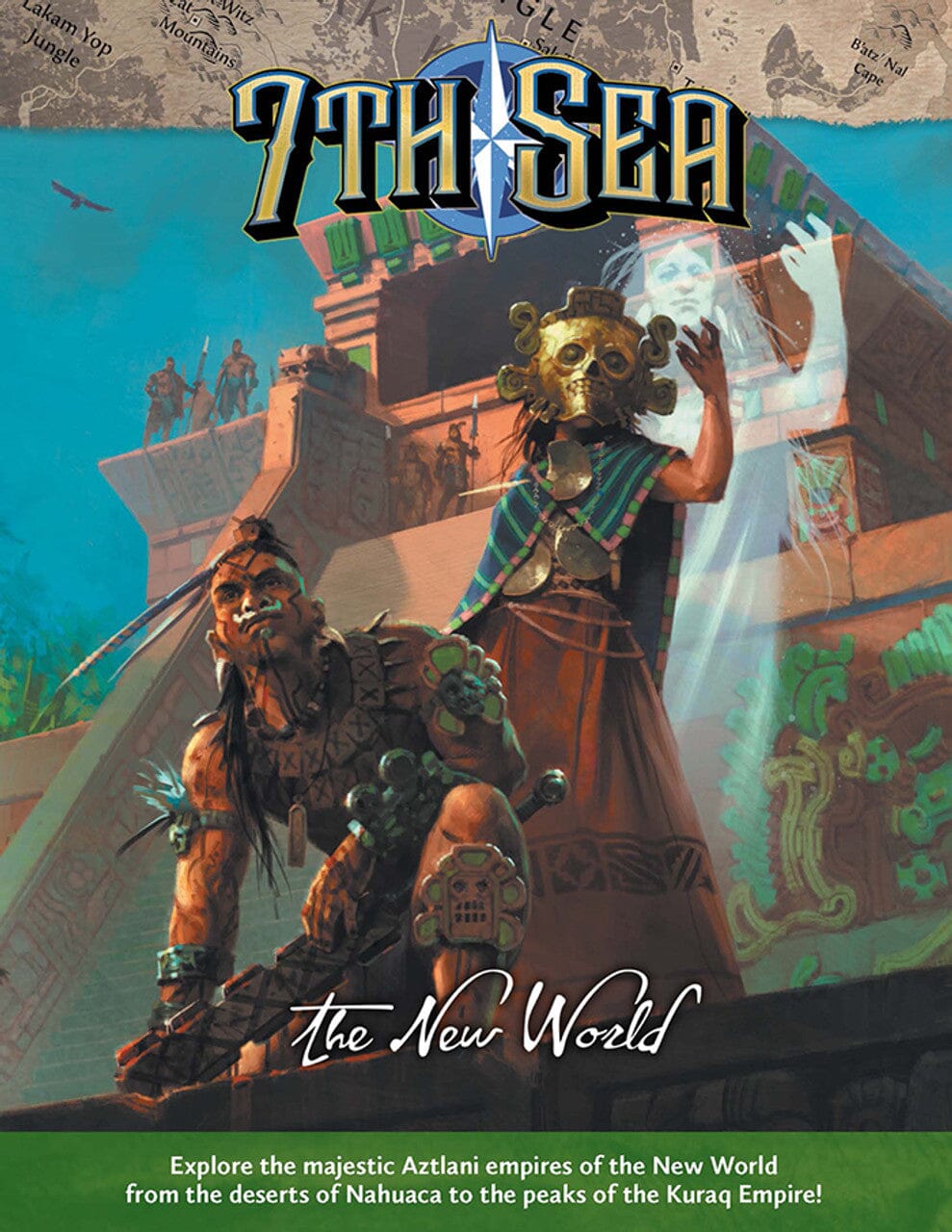 7th Sea RPG: 2nd Edition - The New World RPG Chaosium 